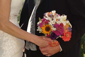Local flowers make for a beautiful, unique, personal bouquet that is free of pesticides.